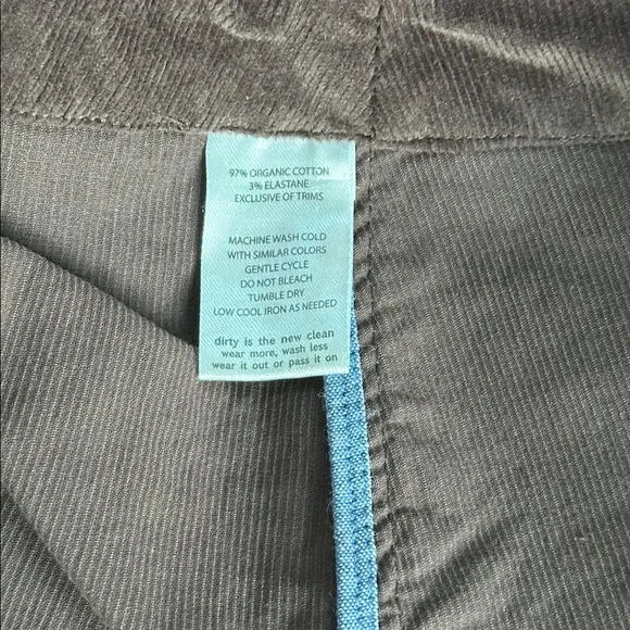 Toad & Co brown corduroy midi skirt - Picture 7 of 7